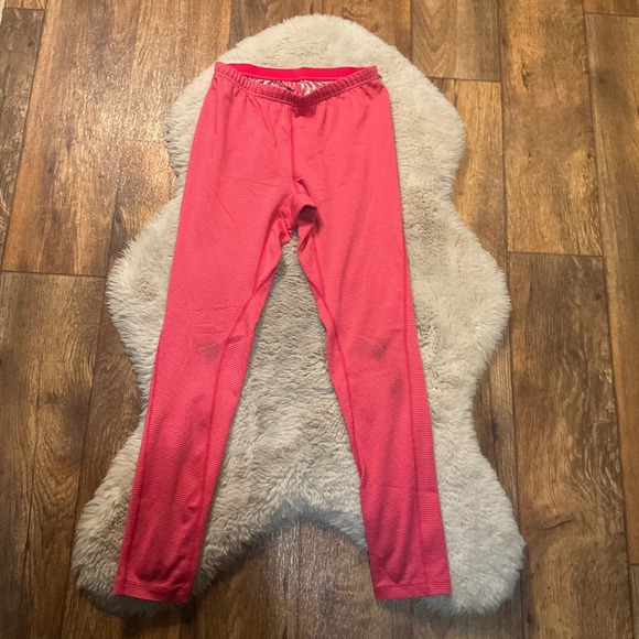 Columbia Omni-Heat Base Layer Pants Youth Large Pink Bottoms Tights - Picture 1 of 7